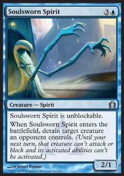 Soulsworn Spirit⁣ - Return to Ravnica⁣ (Uncommon)⁣ [51]