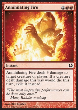Annihilating Fire⁣ - Return to Ravnica⁣ (Common)⁣ [85]