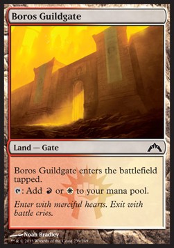 Boros Guildgate⁣ - Gatecrash⁣ (Common)⁣ [239]
