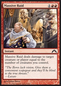 Massive Raid⁣ - Gatecrash⁣ (Common)⁣ [100]