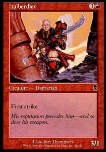 Halberdier⁣ - Odyssey⁣ (Common)⁣ [196]