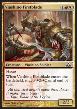 Viashino Firstblade⁣ - Dragon's Maze⁣ (Common)⁣ [113]