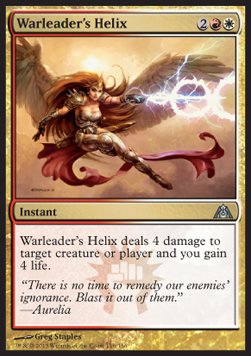 Warleader's Helix⁣ - Dragon's Maze⁣ (Uncommon)⁣ [116]