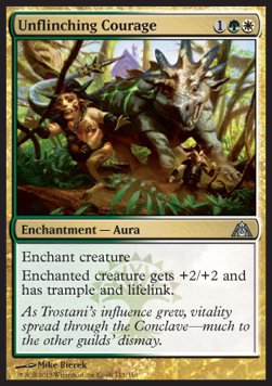 Unflinching Courage⁣ - Dragon's Maze⁣ (Uncommon)⁣ [111]