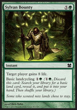 Sylvan Bounty⁣ - Modern Masters⁣ (Common)⁣ [165]