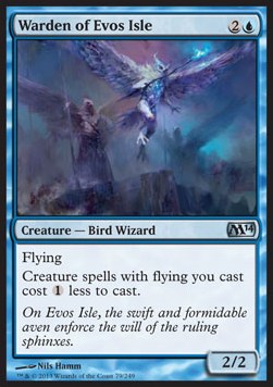 Warden of Evos Isle⁣ - Magic 2014⁣ (Uncommon)⁣ [79]