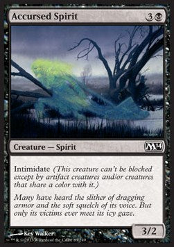 Accursed Spirit⁣ - Magic 2014⁣ (Common)⁣ [83]