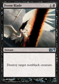 Doom Blade⁣ - Magic 2014⁣ (Uncommon)⁣ [96]