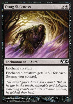 Quag Sickness⁣ - Magic 2014⁣ (Common)⁣ [110]