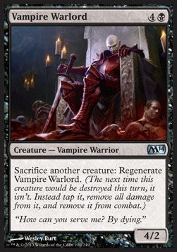 Vampire Warlord⁣ - Magic 2014⁣ (Uncommon)⁣ [120]