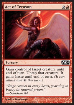 Act of Treason⁣ - Magic 2014⁣ (Common)⁣ [125]