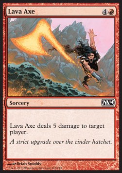 Lava Axe⁣ - Magic 2014⁣ (Common)⁣ [143]