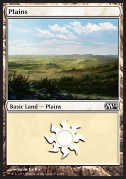 Plains (V.2)⁣ - Magic 2014⁣ (Land)⁣ [231]