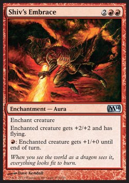 Shiv's Embrace⁣ - Magic 2014⁣ (Uncommon)⁣ [153]