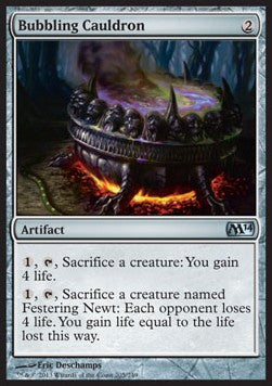 Bubbling Cauldron⁣ - Magic 2014⁣ (Uncommon)⁣ [205]