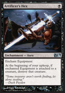 Artificer's Hex⁣ - Magic 2014⁣ (Uncommon)⁣ [85]