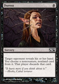 Duress⁣ - Magic 2014⁣ (Common)⁣ [97]