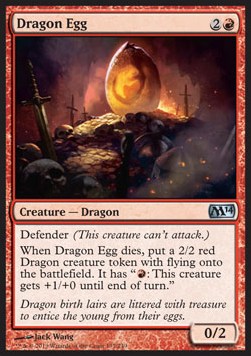 Dragon Egg⁣ - Magic 2014⁣ (Uncommon)⁣ [137]