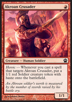 Akroan Crusader⁣ - Theros⁣ (Common)⁣ [111]