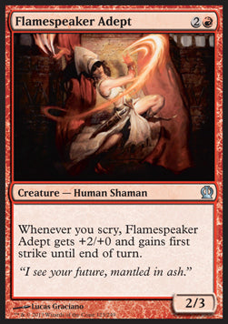 Flamespeaker Adept⁣ - Theros⁣ (Uncommon)⁣ [123]