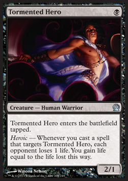 Tormented Hero⁣ - Theros⁣ (Uncommon)⁣ [108]