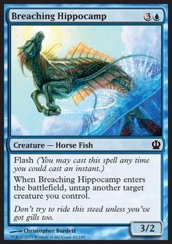 Breaching Hippocamp⁣ - Theros⁣ (Common)⁣ [43]
