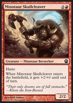 Minotaur Skullcleaver⁣ - Theros⁣ (Common)⁣ [130]