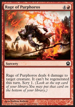 Rage of Purphoros⁣ - Theros⁣ (Common)⁣ [137]