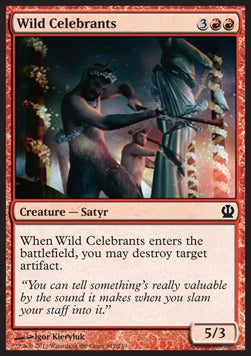Wild Celebrants⁣ - Theros⁣ (Common)⁣ [147]
