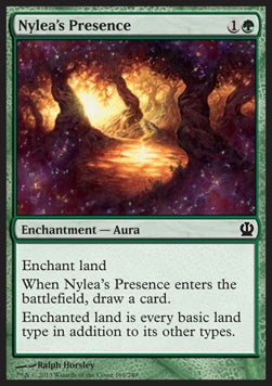 Nylea's Presence⁣ - Theros⁣ (Common)⁣ [169]