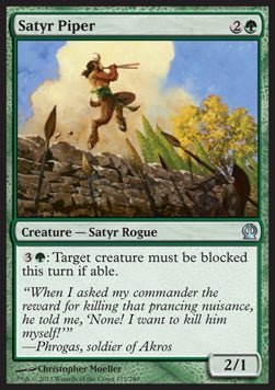 Satyr Piper⁣ - Theros⁣ (Uncommon)⁣ [175]