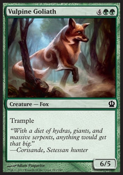 Vulpine Goliath⁣ - Theros⁣ (Common)⁣ [183]
