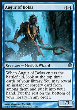 Augur of Bolas⁣ - Commander 2013⁣ (Uncommon)⁣ [30]