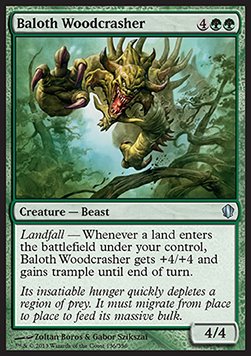 Baloth Woodcrasher⁣ - Commander 2013⁣ (Uncommon)⁣ [136]