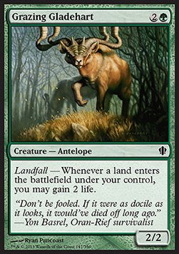 Grazing Gladehart - Commander 2013 (Common) [C13-147]