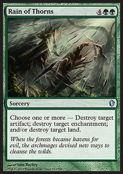 Rain of Thorns⁣ - Commander 2013⁣ (Uncommon)⁣ [163]