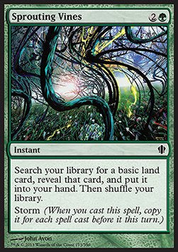 Sprouting Vines - Commander 2013 (Common) [C13-173]