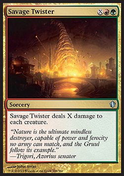 Savage Twister - Commander 2013 (Uncommon) [C13-208]