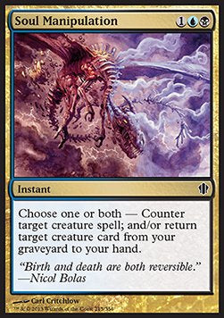 Soul Manipulation⁣ - Commander 2013⁣ (Common)⁣ [215]