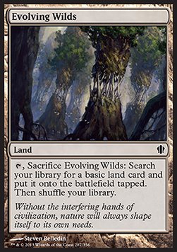 Evolving Wilds⁣ - Commander 2013⁣ (Common)⁣ [287]