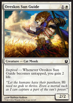 Oreskos Sun Guide - Born of the Gods (Common) [BNG-22]