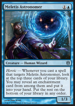 Meletis Astronomer⁣ - Born of the Gods⁣ (Uncommon)⁣ [43]
