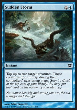 Sudden Storm⁣ - Born of the Gods⁣ (Common)⁣ [53]