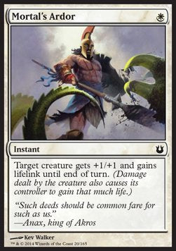 Mortal's Ardor⁣ - Born of the Gods⁣ (Common)⁣ [20]