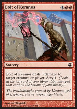 Bolt of Keranos⁣ - Born of the Gods⁣ (Common)⁣ [89]