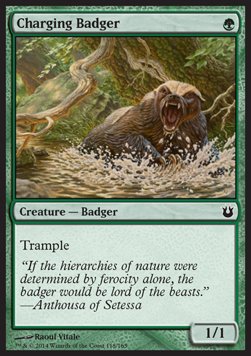Charging Badger⁣ - Born of the Gods⁣ (Common)⁣ [118]