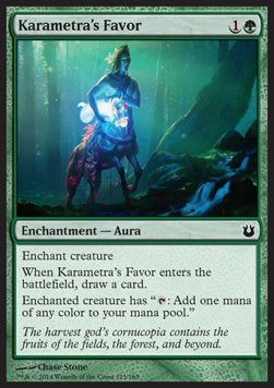 Karametra's Favor⁣ - Born of the Gods⁣ (Common)⁣ [125]