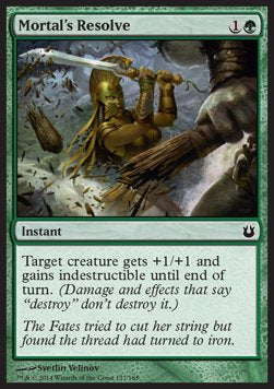 Mortal's Resolve⁣ - Born of the Gods⁣ (Common)⁣ [127]