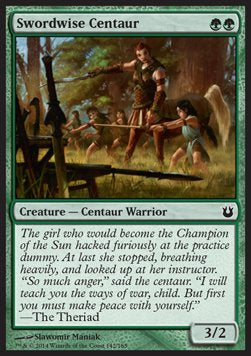 Swordwise Centaur⁣ - Born of the Gods⁣ (Common)⁣ [142]