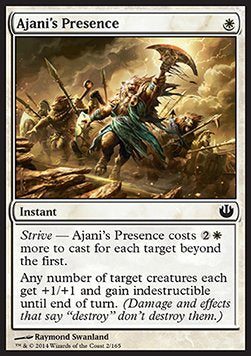Ajani's Presence⁣ - Journey into Nyx⁣ (Common)⁣ [2]